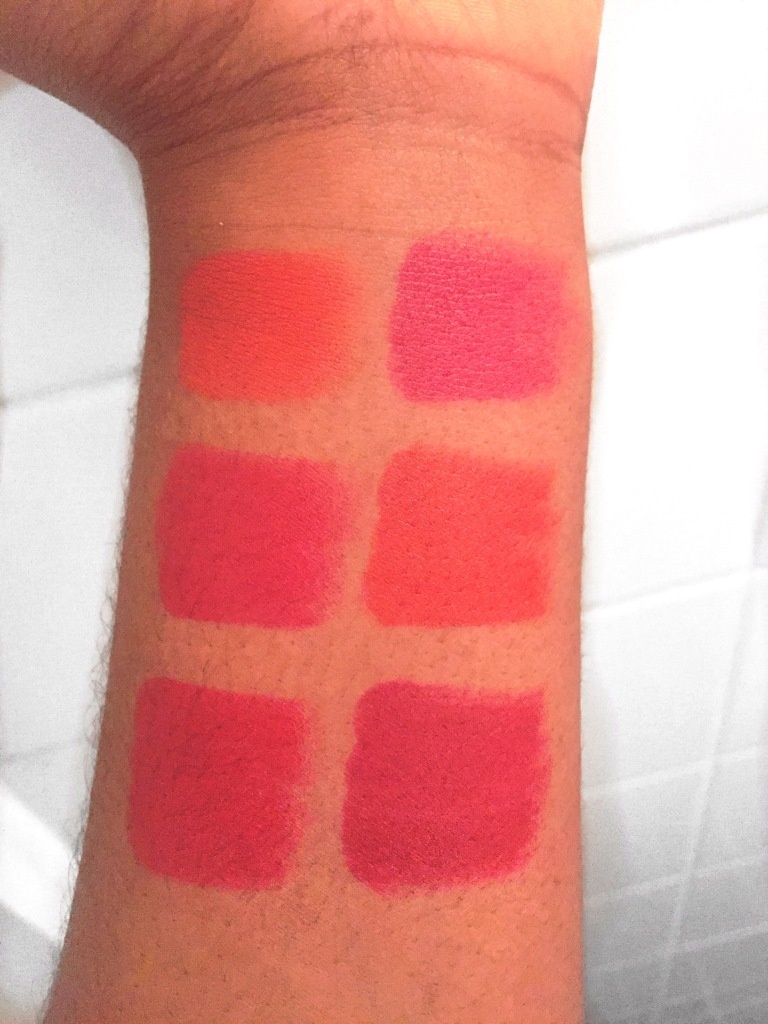 swatch-donkere-huid-nyx-lippenstift-rood-oranje